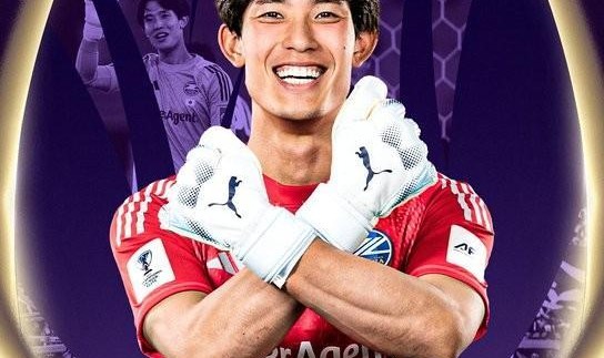 安卓版-官方：町田泽维亚门将谷晃生当选本赛季亚冠精英联赛最佳门将