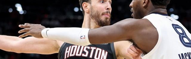 九游客户端-火箭双巨头完美合体轰66分！杜兰特申京挡拆显威